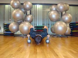 Push up (con rotazione kettlebell)