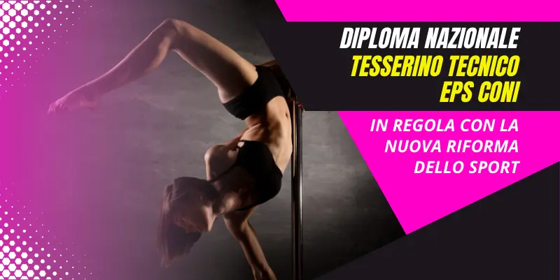 iscriviti al corso di Istruttore Pole Dance