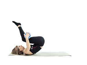 pilates foam roller Rolling Like a Ball, posizione 2