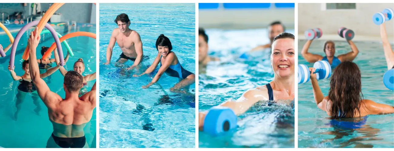 I corsi nell'Area Fitness in Acqua