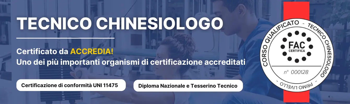 Corso Tecnico Chinesiologo