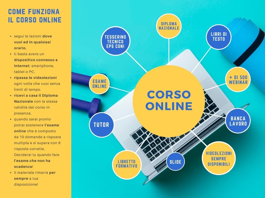 Come funziona il corso online